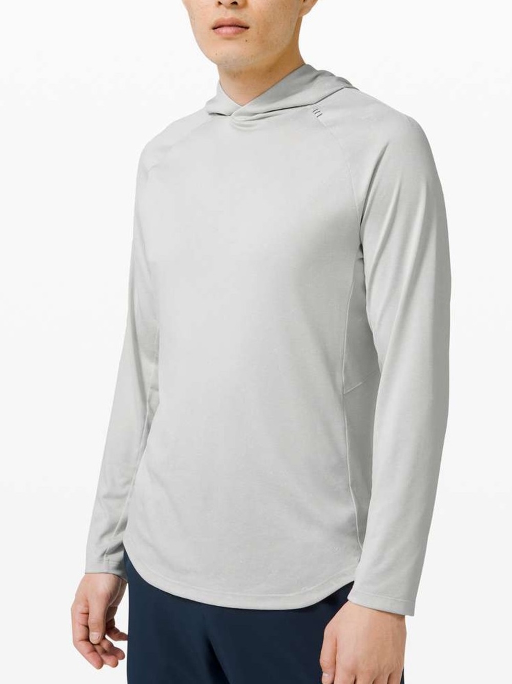 Lululemon Men's Fresh Form Hoodie | Vapor/White Gray | Fits Small